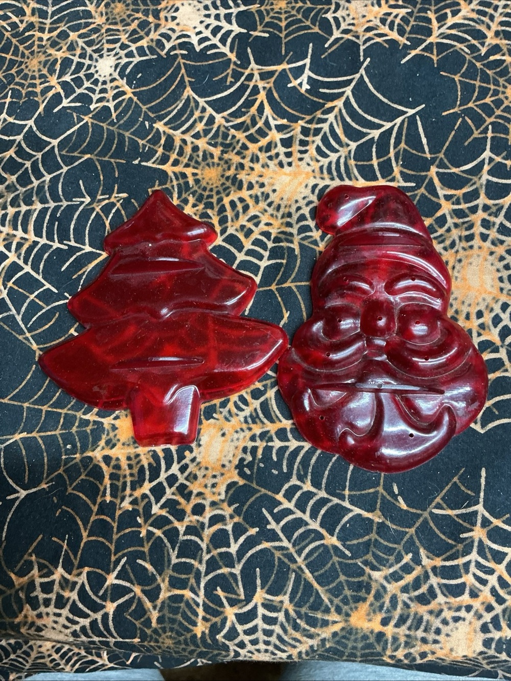 Vintage Aunt Chick Holiday Santa & Christmas Tree Cookie Cutters